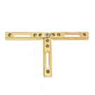 Crl BHC373T Brass Adjustable 't' Bracket For The Deluxe Header Kit. Fixed Price $42.85.