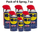 Multi Purpose Original WD-40 Formula 8OZ Lubricant Spray 6-PACK W/. Smart Straw. Fixed Price $30.99.