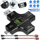 Type-c Usb Digital Tester Multimeter Current Voltage Power Monitor + Cable. Fixed Price $19.94.
