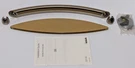 Kohler Sonata Acrylic Shelf & 17" Vibrant Brushed Bronze Metal Grab Bar 9459-BV. Fixed Price $64.90.