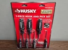 Husky 7 Piece Hook And Pick Set 1005020921 New. Fixed Price $29.99.