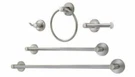 Sheffield Home Decor 5 Piece Bathroom Accessory Set - Brushed Nickel Finish. Fixed Price $38.00.