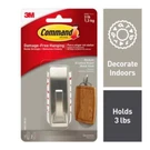 3M Command 3-1/8 In. Brushed Nickel Metal Medium Hook. Fixed Price $14.95.