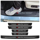 5PCS Door Sill Protector,carbon Fiber Sport Threshold/rear Bumper Guard S.... Fixed Price $9.52.