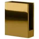 Brass Blank Corner Clamp For 1/4" To 3/8" Glass By Laurence EH20. Fixed Price $19.00.