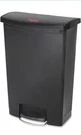 Rubbermaid Commercial Slim Jim Resin Step-on Container Front Style 8 Gal. Fixed Price $80.00.