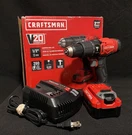 Craftsman V20 20-VOLT Max 1/2-IN Brushless Cordless Drill 4 Amp-hr Lithium-ion. Fixed Price $140.00.