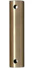 Fanimation 48 In. Brushed Satin Brass Extension Downrod. Fixed Price $99.99.