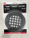 Oatey 4-1/4 In. Round Snap-tite Shower Strainer Matte Black Model 42422. Fixed Price $7.95.