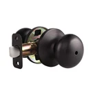 Probrico Keyless Privacy Door Knobs Oil Rubbed 1 Pack, Bronze. Fixed Price $27.99.