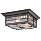 Westinghouse 6578400 Orwell 2 Light Outdoor Flush Mount Fixture Orb&glass. Fixed Price $49.00.