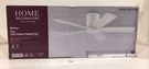 Home Decorators Britton 52 In. Led Indoor Matte White Ceiling Fan (open). Fixed Price $78.99.