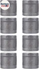 Coupling Fitting, 3/4 Inch, Black Malleable Iron, Set Of 8 For Plumbing, Diy. Fixed Price $26.40.