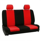 Fh Group Universal Solid Bench Car Seat Cover Fits Detachable Rear Set, Red. Fixed Price $35.49.