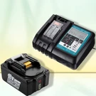 18V 5.0AH BL1850B Battery With DC18RC Charger For Makita Lxt Tools. Fixed Price $109.99.
