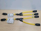 Coleman 09022 Splitter Power Cord Locking Outdoor Y Generator Camper Motorhome. Fixed Price $49.98.