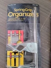Set Of 2-CRAWFORD White Sliding Spring Organizer (SG5) Grips. Fixed Price $24.00.
