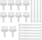 10PCS Vertical Blind Repair Carrier Bracket 2*1.2 Inches, White. Fixed Price $11.58.