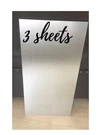 (3 Pack) M-d Building Products Galvanized 56020 1 2-FEET Steel Sheet. Fixed Price $41.00.
