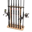 Veywane Fishing Rod Storage Racks, 100 Wood Floor Stand Pole Holders For Garage. Fixed Price $42.73.