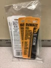 5-PACK! Dewalt DW1913 13/64-INCH Gold Ferrous Oxide Pilot Point Twist Drill Bit. Fixed Price $19.93.