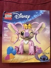 Lego Disney Angel & Stitch 43257 Complete Set 784 Pieces Boxed Damaged. Fixed Price $40.00.