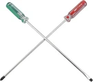 10" Long Screwdriver Set Phillips & Flat Head Cross Slotted Repair Tool 2 Pack. Fixed Price $11.07.