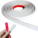 Peel And Stick Molding Trim Self Adhesive Flexible Wall 0.8" 120", White. Fixed Price $28.88.