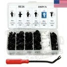 100X Auto Clips Car Truck Push Retainers Pin Rivet Trim Panel Fasteners Kit. Fixed Price $10.99.