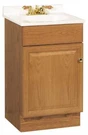 Rsi Richmond 18-1/2 In. X 16-1/4 Bath Oak Vanity W/ Cultured Marble Top. Fixed Price $199.99.