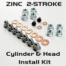 Zinc CR85 CR125 CR250 Stroke Top End Engine Cylinder Head Cap Nuts Kit Honda. Fixed Price $18.99.