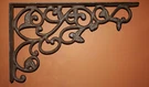 1-LARGE Shelf Brackets,home And Garden Decor,storage Solutions,leafy DESIGN,B-14. Fixed Price $31.94.