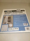 Watts Springfit Access Panel 14X14 APU15 Paintable Ceiling Wall Plumbing Cover. Fixed Price $19.00.
