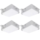White Onesync Under Cabinet Hardwire Converter Junction Box (4-PACK). Fixed Price $41.37.