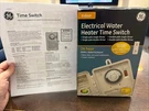 Ge 15146 24-HOUR Heavy-duty Electrical Indoor Water Heater Switch Timer. Fixed Price $29.95.