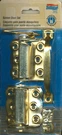 New National N190-769 W/ (2) Brass Plated Spring Hinges Screen Door Set. Fixed Price $11.00.