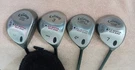 Tz Golf - Easy To Hit Callaway Big Bertha Warbird Men's 11, 3, 4, 7 Woods Set Rh. Fixed Price $180.00.