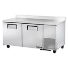 True TWT-67F-HC 67" Stainless Steel Two Section Deep Work Top Freezer. Fixed Price $7125.88.