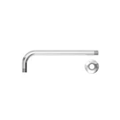 New Glacier Bay Raincan 3.5 J-shaped Shower Arm Nickel. Fixed Price $21.00.