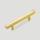 20 Goldenwarm Cabinet Pulls, 4" Center, 6 2/5" Long, Drawer Handles. Fixed Price $34.99.
