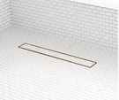 28" Cohen Linear Tile-in Shower Drain -brushed Gold. Fixed Price $89.00.