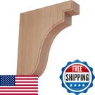 Ekena Millwork BKTW02X07X10BECH Bedford Wood Brackets 3/4W 1/4D 9. Fixed Price $65.93.