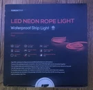 Torchstar 50FT Led Neon Rope Light, 120V IP67 Waterproof Outdoor. Fixed Price $48.99.