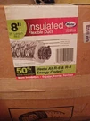Master Flow 25 Ft Flexible Duct R8 Heavy Duty Insulated Reflective Jacket. Fixed Price $60.00.