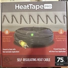 Radiant Solutions Heat Tape Pro 120V 75FT Roof And Gutter Ice Dam Prevention New. Fixed Price $289.00.