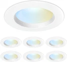 Feit Electric 5-6" Led 5CCT Downlight 120W Eqv 1290LM Dimmable Pack. Fixed Price $58.20.