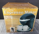 Espresso Maker Black 2 Cup Coffee Brewer Kitchen Worthy New In Open Box. Fixed Price $26.99.