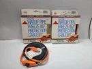 Dennis Electric Water Pipe Freeze Protection Cable Heating Ft 120V AHT9 63W. Fixed Price $34.99.