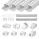Vevor 3" W 17.6FT Line Set Cover Kit For Mini Split/central Air Conditioner Pvc. Fixed Price $42.99.
