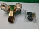 Kingston Brass KB102LP Twin Acrylic Handle Center Set Faucet Without Pop-up,.... Fixed Price $39.99.